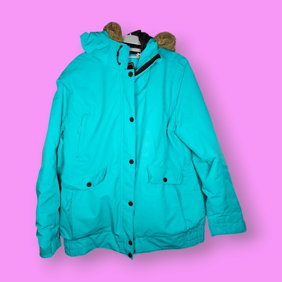 Firefly Aquabase Elite Turquoise Winter Jacket Size XXL - Picture 1 of 15
